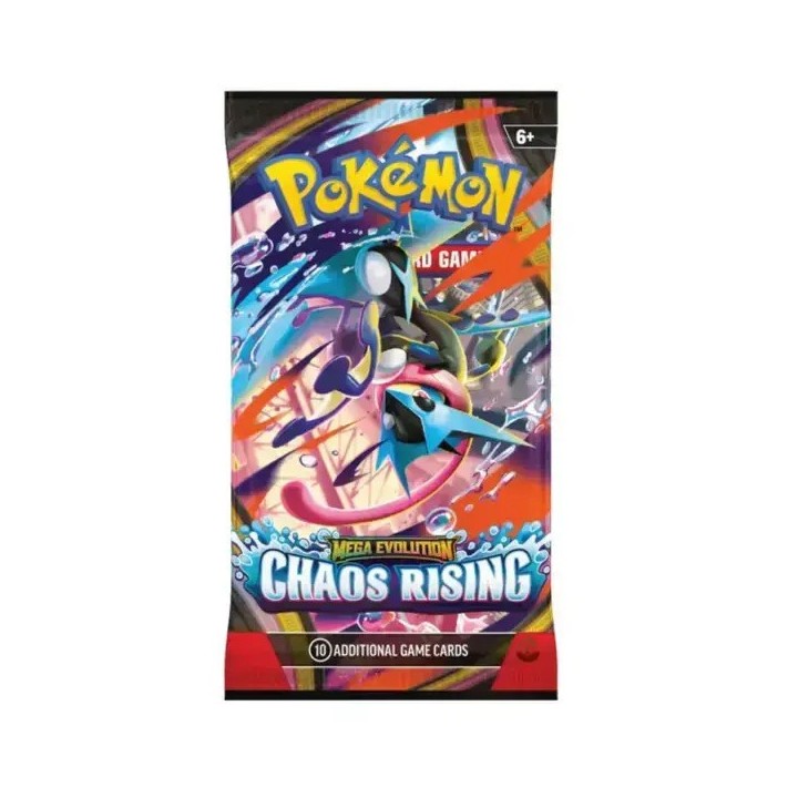 Pokemon Mega Evolution: Chaos Rising Booster Pack-Φακελάκι (EN)