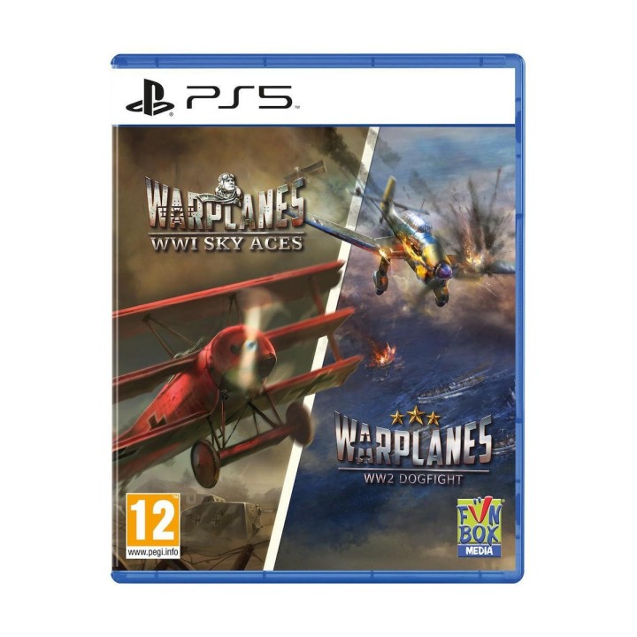 Warplanes: WW1 Sky Aces + Warplanes: WW2 Dogfight PS5 Game