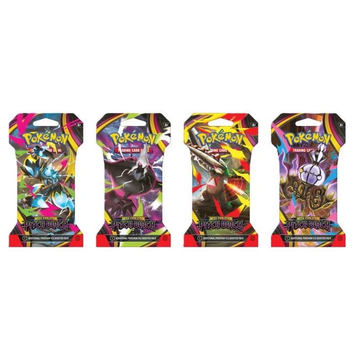 Pokemon TCG Mega Evolution: Pitch Black - Sleeved Booster