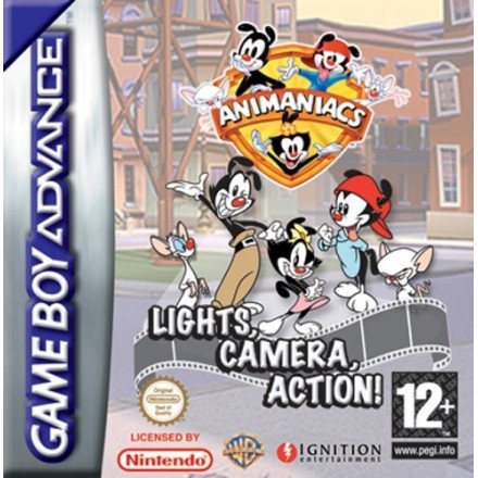 ANIMANIACS LIGHTS CAMERA ACTION GBA