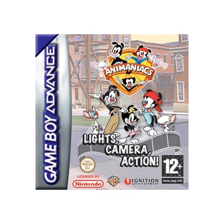 ANIMANIACS LIGHTS CAMERA ACTION GBA