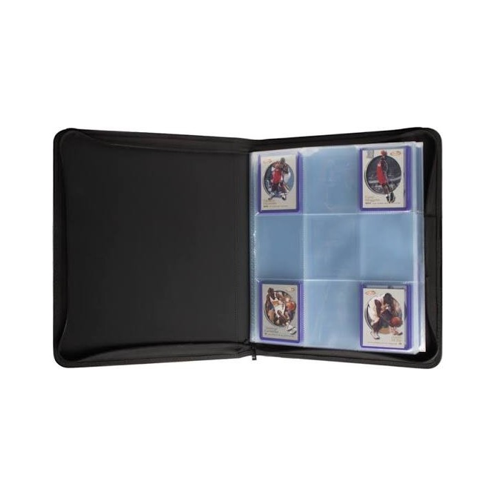Ultra Pro 9-Pocket Premium Toploader Window Pro-Binder Zippered - Μαύρο(REM16567)