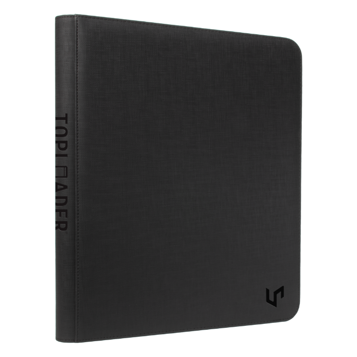 Ultra Pro 9-Pocket Premium Toploader Window Pro-Binder Zippered - Μαύρο(REM16567)