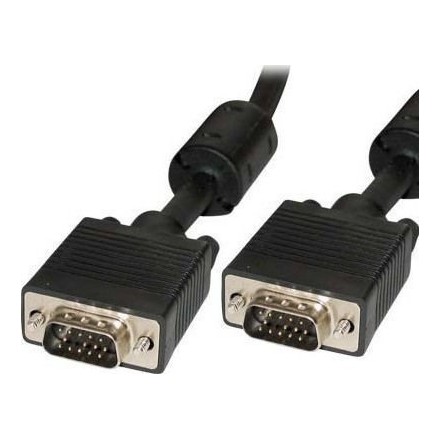 De Tech Cable VGA male - VGA male 5m (18014) Μαύρο