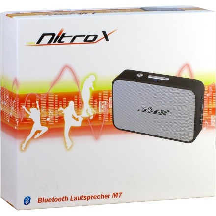 Speaker Nitrox Bluetooth M7 ηχείο λύση για να ακούσετε μουσική σε ένα πάρτι στον κήπο, οπουδήποτε στο σπίτι ή στην παραλία.