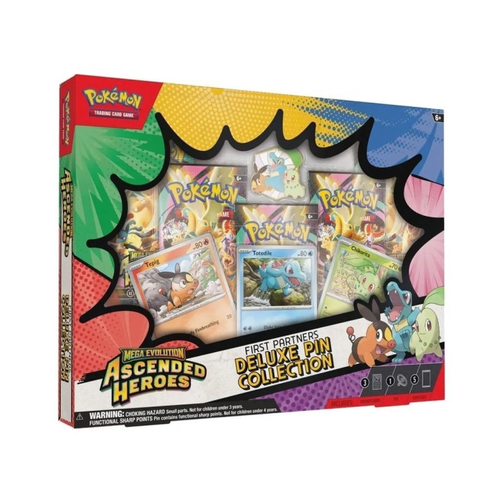 Ascended Heroes First Partners Deluxe pin Collection