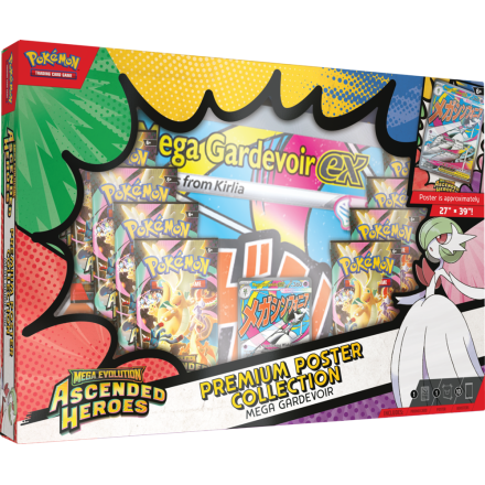Ascended Heroes Premium Poster Collection Mega Gardevoir