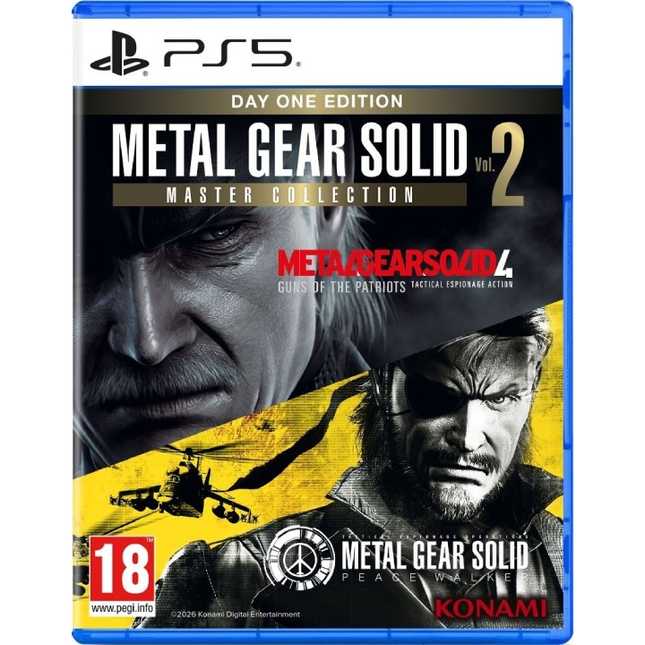 Metal Gear Solid: Master Collection Vol. 2 - Day One Edition PS5 GAMES