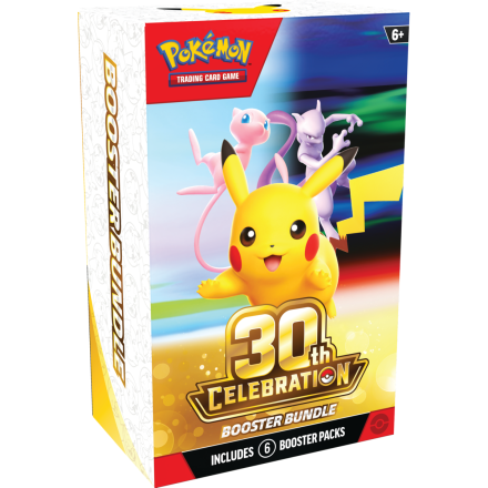 Pokemon TCG 30th Celebration - Booster Bundle (6 Boosters)