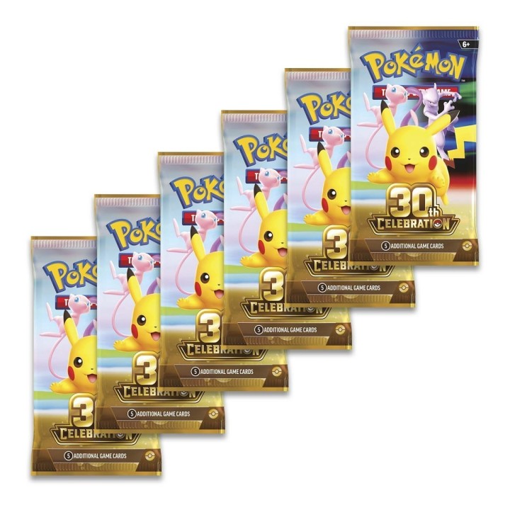 Pokemon TCG 30th Celebration - Booster Bundle (6 Boosters)