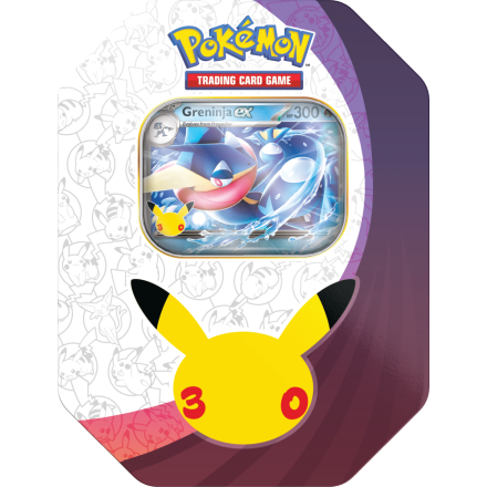 Pokemon TCG 30th Celebration - Greninja Ex Tin
