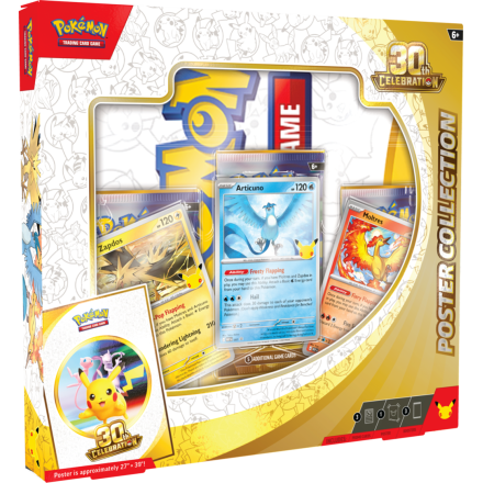 Pokemon TCG 30th Celebration - Poster Collection