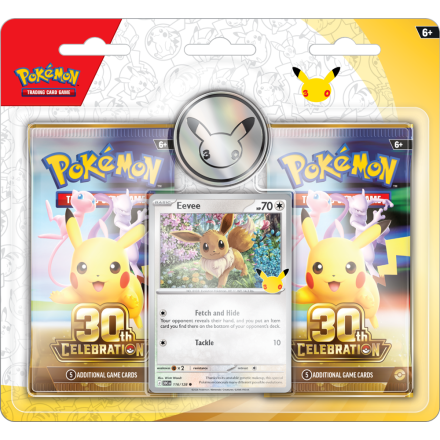 Pokemon TCG 30th Celebration - 2-Pack Blister