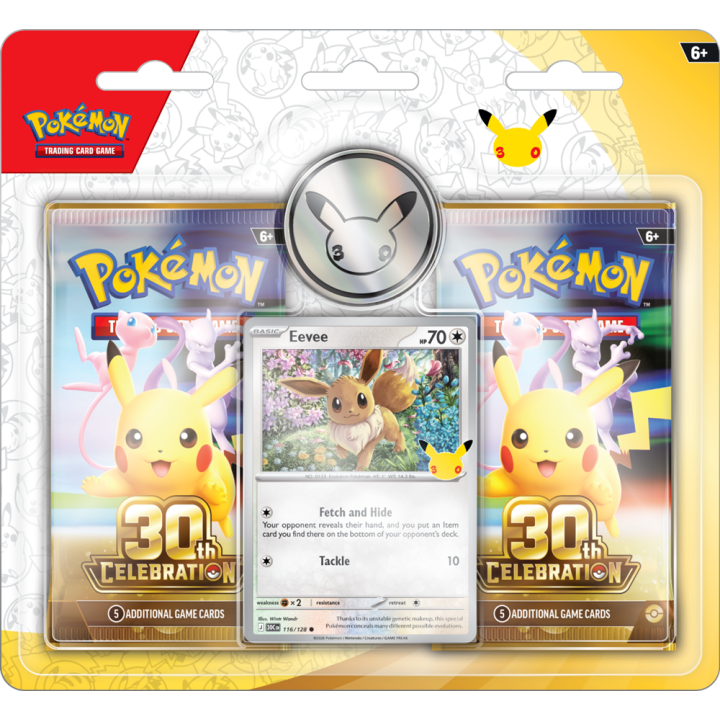 Pokemon TCG 30th Celebration - 2-Pack Blister