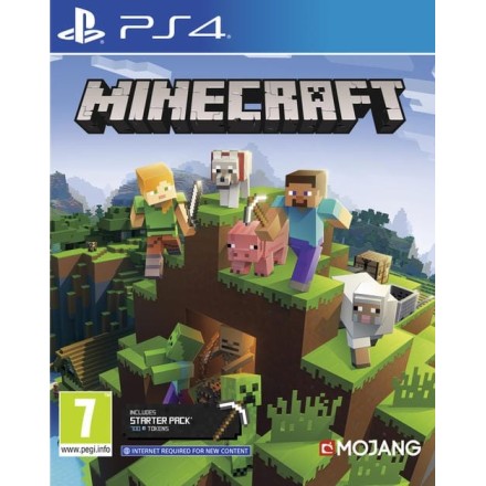Minecraft Bedrock Game PS4 GAMES (CUSA-17908) Used-Μεταχειρισμένο