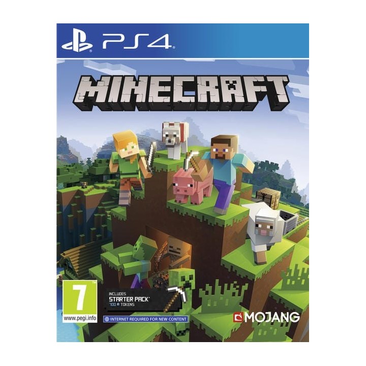 Minecraft Bedrock Game PS4 GAMES (CUSA-17908) Used-Μεταχειρισμένο