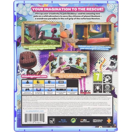 Little Big Planet 3 Playstation Hits PS4 Games Used-Μεταχειρισμένο