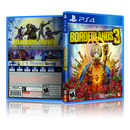 Borderlands 3  PS4 GAMES Used-Μεταχειρισμένο