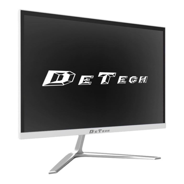 Computer All in One DeTech 19" (i5-3470/8GB/256GB SSD/W11 Pro) WHITE
