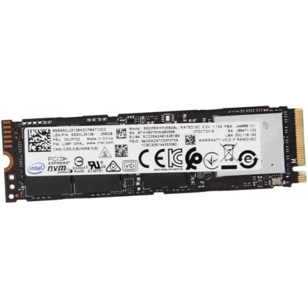 Intel 256GB PCIe-NVMe SSD, 2280 M.2, SSDPEKKF256G8L