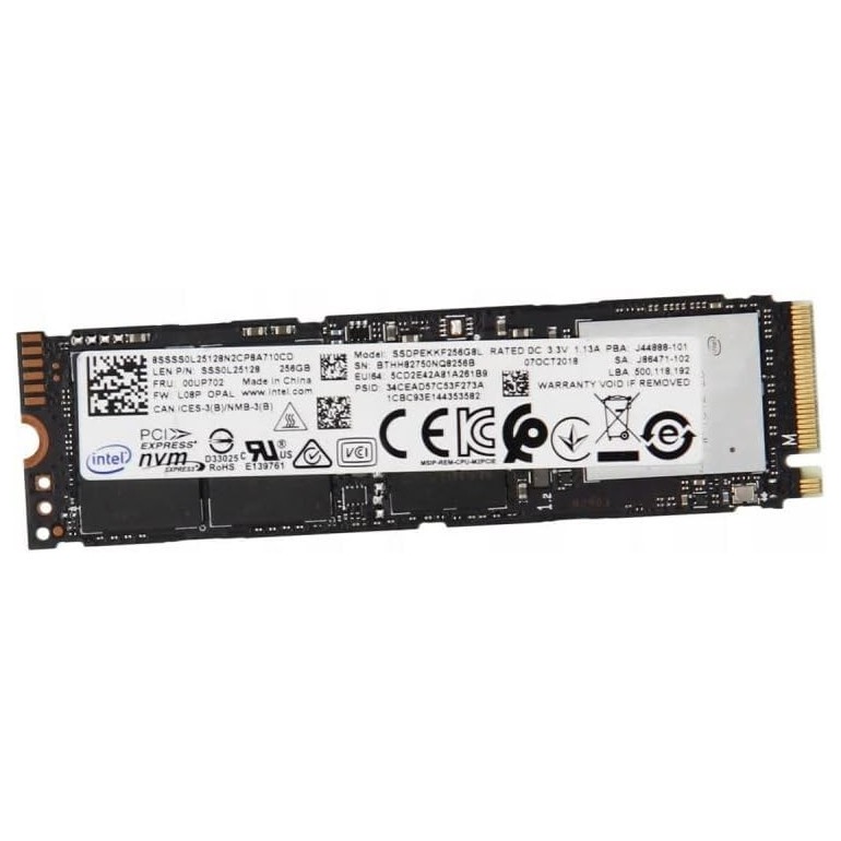 Intel 256GB PCIe-NVMe SSD, 2280 M.2, SSDPEKKF256G8L