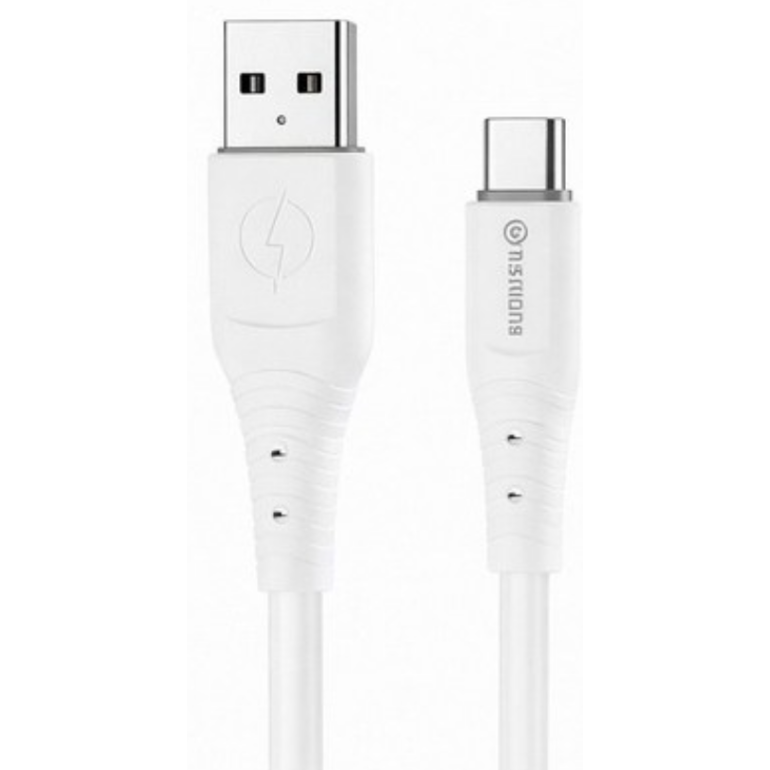 Καλώδιο Φόρτισης USB Σε Type-C 60W 1.2m Budi-063