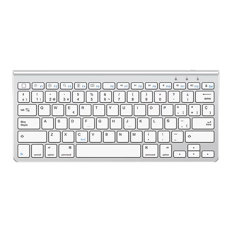 Omoton KB088 Ασύρματο Bluetooth Πληκτρολόγιο για Tablet Αγγλικό US Λευκό