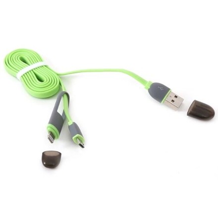 Data Καλώδιο 2 in 1 Micro usb + iPhone 5/6  LDNIO LC82