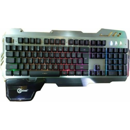 ANDOWL ΕΝΣΥΡΜΑΤΟ ΠΛΗΚΤΡΟΛΟΓΙΟ MECHANICAL GAMING RGB K55