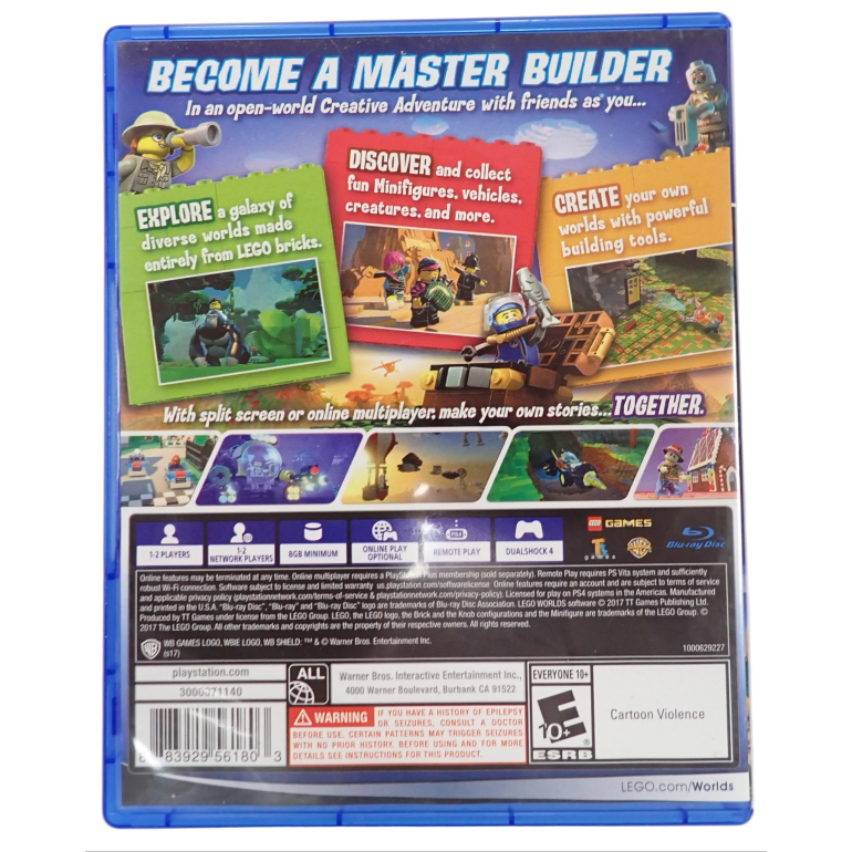 LEGO Worlds PS4 GAMES