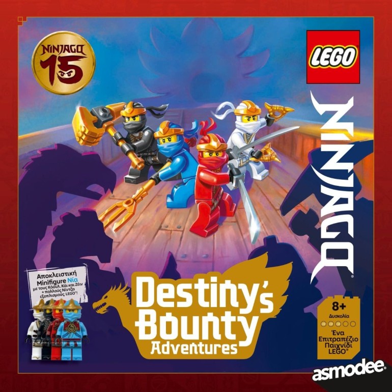 Επιτραπέζιο Παιχνίδι Lego Ninjago: Destiny's Bounty Adventures (Ελληνική Έκδοση) για 2-4 Παίκτες 8+ Ετών Kaissa (KA115855)