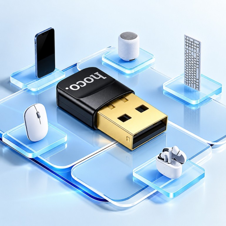Hoco USB Bluetooth 6.0 Adapter (UA100)