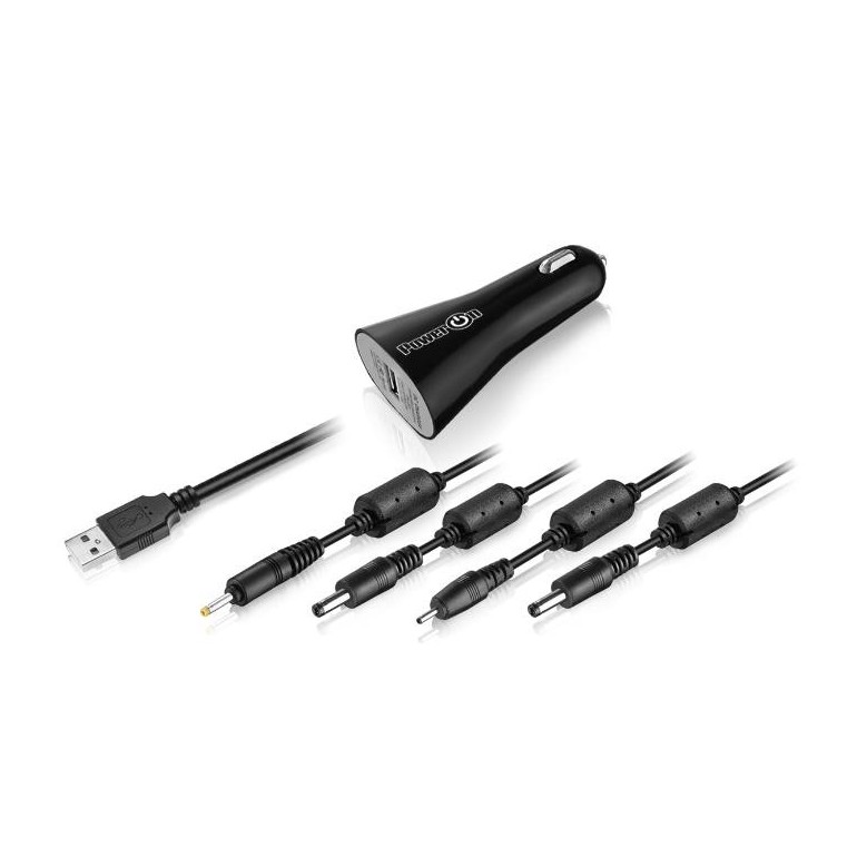 Tablet Adaptor Car Power On 5V 2A 4 Tips PA-05C