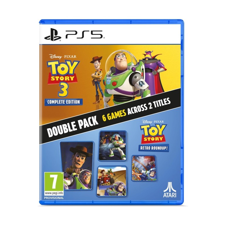 Toy Story: Retro Roundup! + Toy Story 3 Double Pack - Complete Edition PS5 GAME