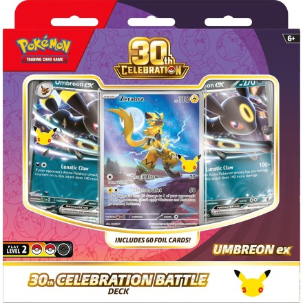 Pokemon 30th Celebration Battle Deck Umbreon ex