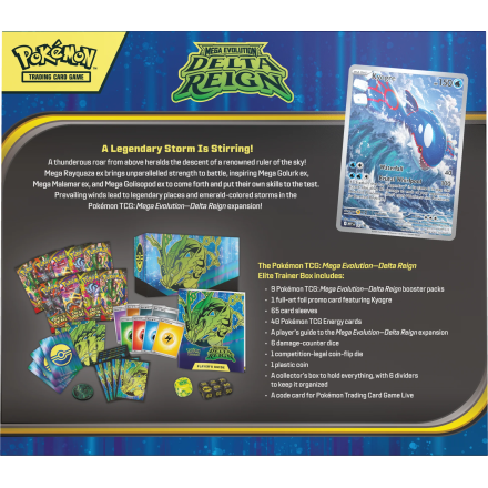 Pokémon TCG: Mega Evolution-Delta Reign Pokémon Center Elite Trainer Box