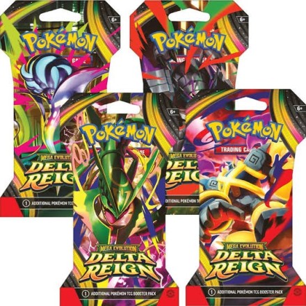 Pokemon TCG Mega Evolution: Delta Reign - Sleeved Booster