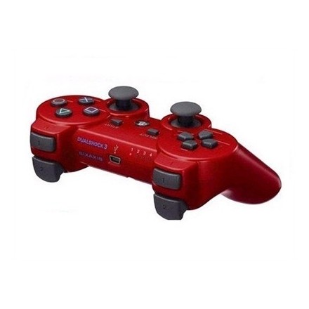 Sony Official DUAL SHOCK 3 (Playstation 3) PS3 DUALSHOCK 3 and Sixaxis RED ΚΟΚΚΙΝΟ(Σε σακουλάκι)