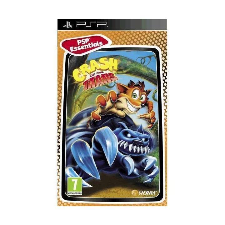 CRASH OF THE TITANS ESSENTIALS PSP GAMES