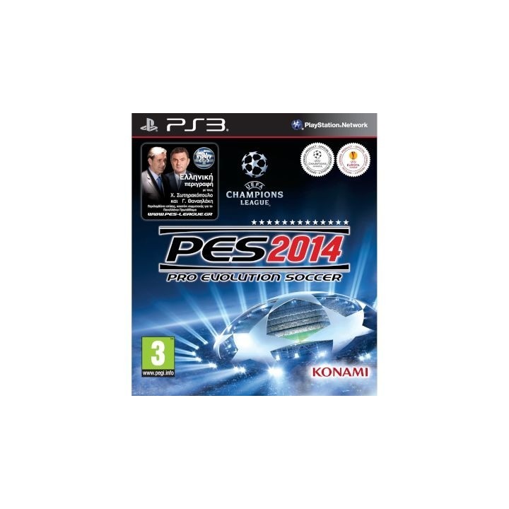 PRO EVOLUTION SOCCER 2014 GR-ΕΛΛΗΝΙΚΟ PS3 GAMES