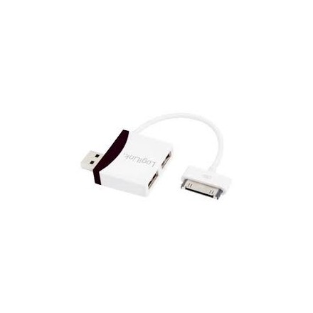 Usb Hub 2 Port Cable Black Logilink UA0181