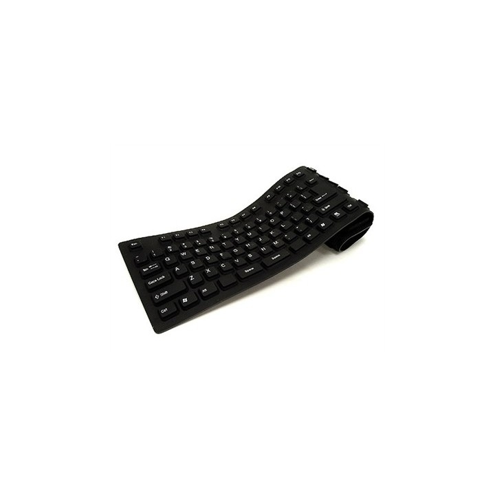 ΕΛΑΣΤΙΚΟ ΑΔΙΑΒΡΟΧΟ ΠΛΗΚΤΡΟΛΟΓΙΟ  Usb Foldable Σιλικόνης ΕΥΚΑΜΠΤΟ ΓΙΑ PC 