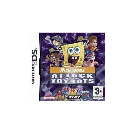 Spongebob Attack of the Toybots DS GAMES Used-Μεταχειρισμένο