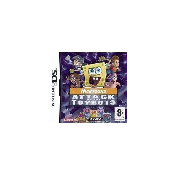 Spongebob Attack of the Toybots DS GAMES Used-Μεταχειρισμένο