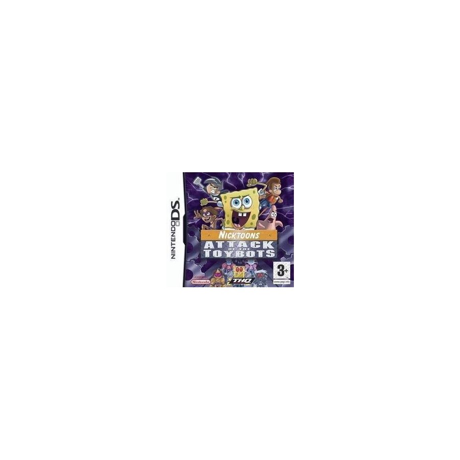 Spongebob Attack of the Toybots DS GAMES Used-Μεταχειρισμένο