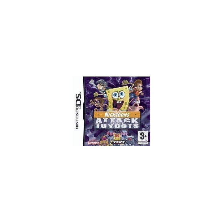 Spongebob Attack of the Toybots DS GAMES Used-Μεταχειρισμένο