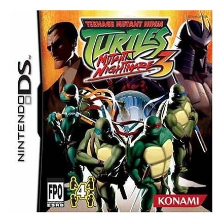 Teenage Mutant Ninja Turtles: Mutant Nightmare 3 DS GAMES Μεταχειρισμένο-Used