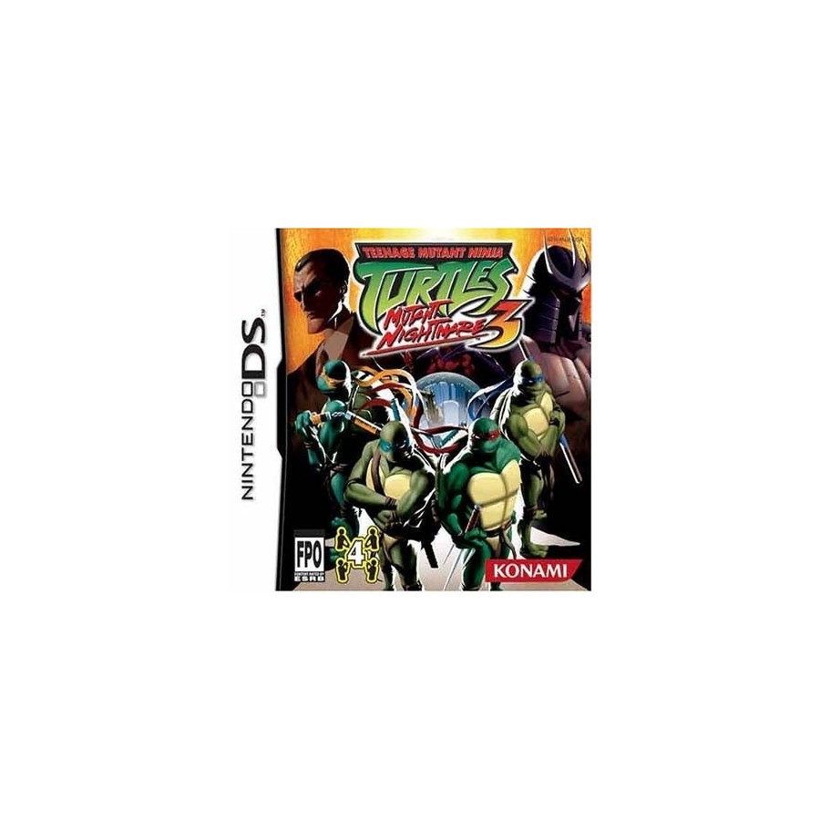 Teenage Mutant Ninja Turtles: Mutant Nightmare 3 DS GAMES Μεταχειρισμένο-Used