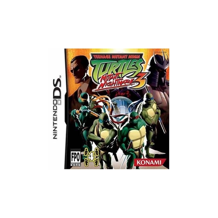 Teenage Mutant Ninja Turtles: Mutant Nightmare 3 DS GAMES Μεταχειρισμένο-Used