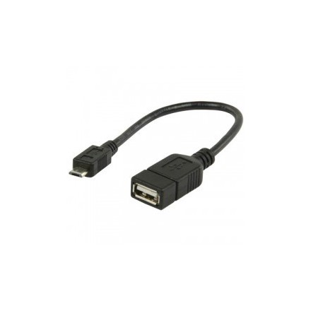 Καλώδιο OTG - USB 2.0 θηλ - USB micro B VLMP 60515B0.20